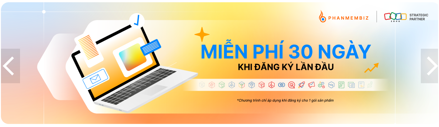 Miễn phí 30 ngày khi đăng ký lần đầu