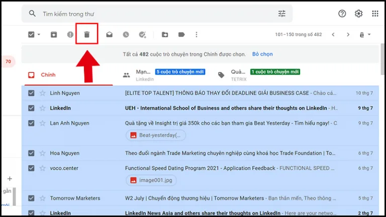 xoa email tren gmail 7