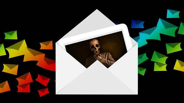 envelope, at, mail, virus, virus warning, trojan, skull and crossbones, worm, computer viruses, protection, security, e-mail, e mail, post office, character, internet, communication, digital, computer, information
